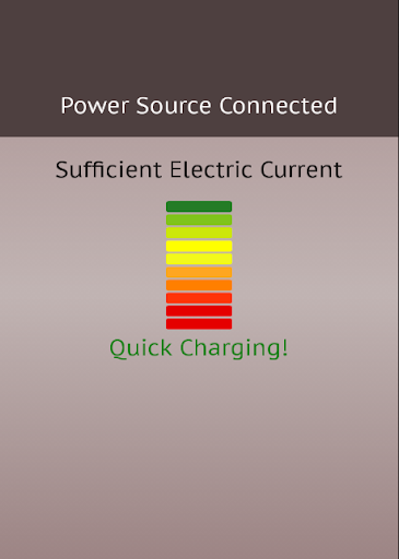 Charger Tester (ampere meter) - Image screenshot of android app