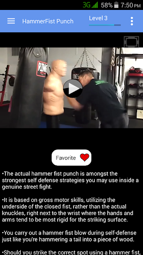 Boxing Training - Videos - عکس برنامه موبایلی اندروید