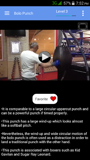 Boxing Training - Videos - عکس برنامه موبایلی اندروید