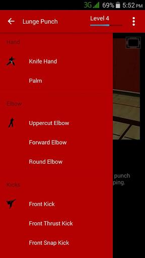 Karate Training - Videos - Image screenshot of android app