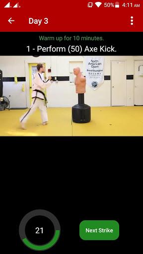 Karate Training - Videos - Image screenshot of android app