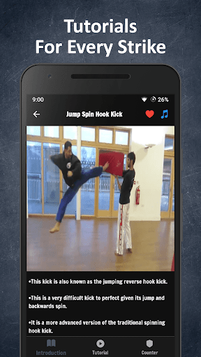 KickBoxing Training - Videos - عکس برنامه موبایلی اندروید