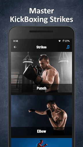 KickBoxing Training - Videos - عکس برنامه موبایلی اندروید