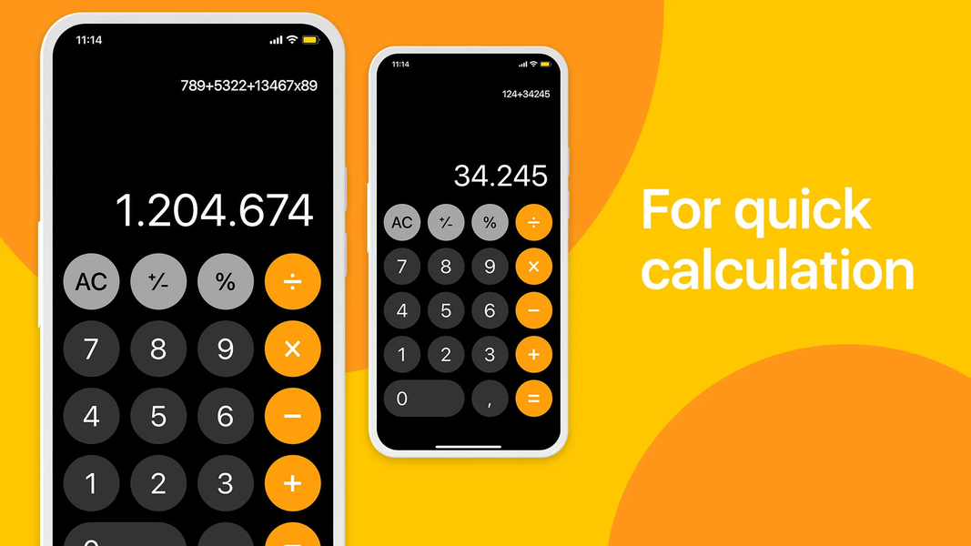 Calculator Phone 15 - OS 17 - عکس برنامه موبایلی اندروید