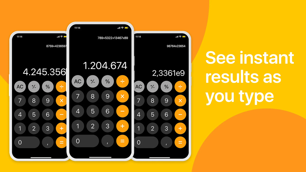 Caculator Simple - Image screenshot of android app