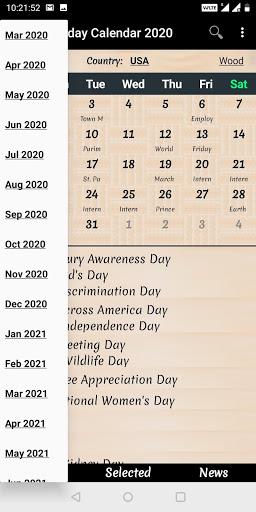 Holiday Calendar ۲۰۲۵ - عکس برنامه موبایلی اندروید