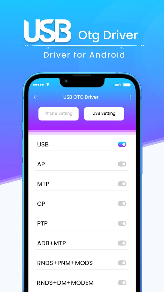 برنامه OTG USB Driver For Android - دانلود | بازار