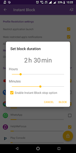 HelpMeFocus - Block Apps, Stay Focused. - عکس برنامه موبایلی اندروید