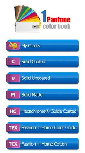۱ Pantone Color Book - عکس برنامه موبایلی اندروید
