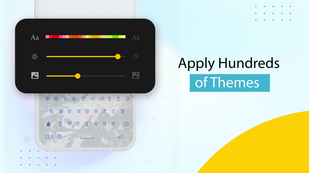 Hindi Keyboard: Hindi Typing - عکس برنامه موبایلی اندروید