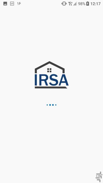 IRSA - Image screenshot of android app
