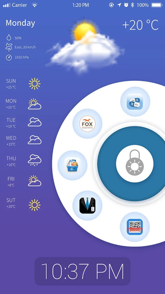 Weather Home - عکس برنامه موبایلی اندروید