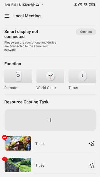Local Meeting & Fast Cast - Image screenshot of android app