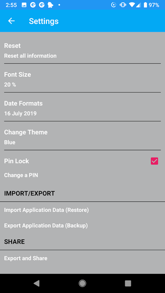 My Diary With Lock - Notebook - Image screenshot of android app