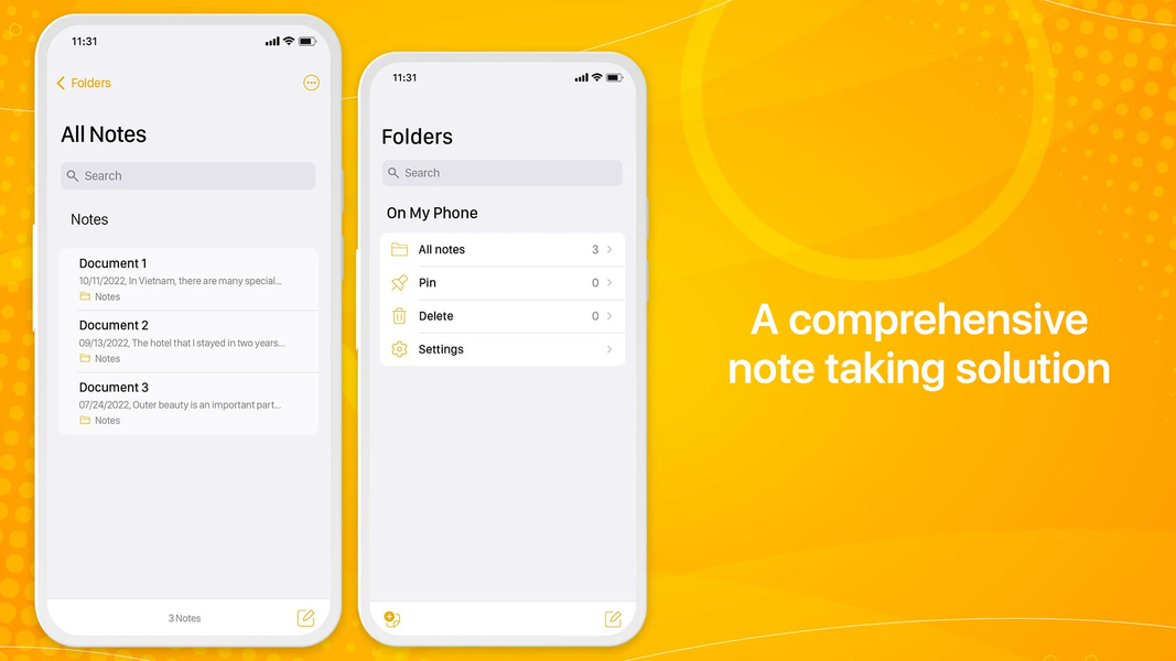 Notes Phone 15 - OS 17 Notes - عکس برنامه موبایلی اندروید