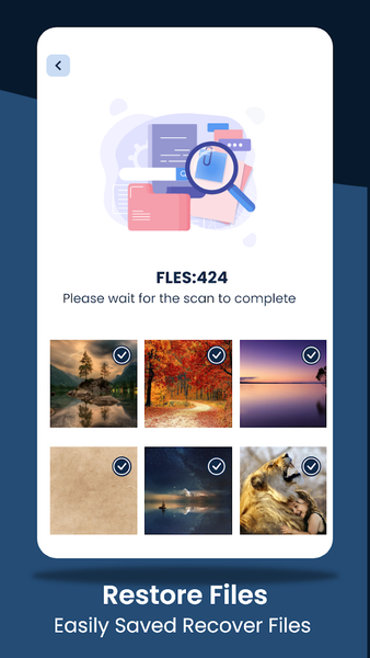 File Recovery: Photo Recovery - عکس برنامه موبایلی اندروید