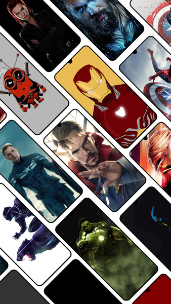 Superheroes Wallpapers - Image screenshot of android app