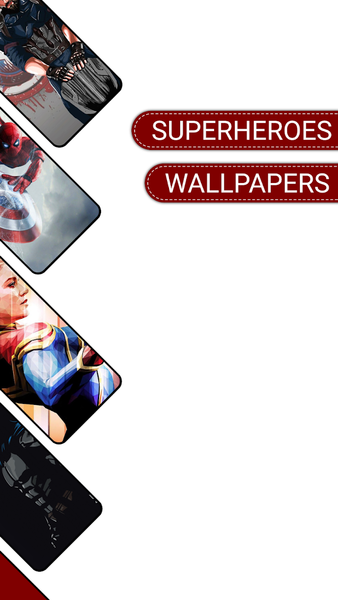 Superheroes Wallpapers - Image screenshot of android app