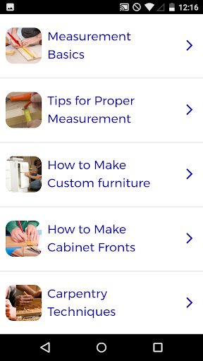Carpentry Course - Image screenshot of android app