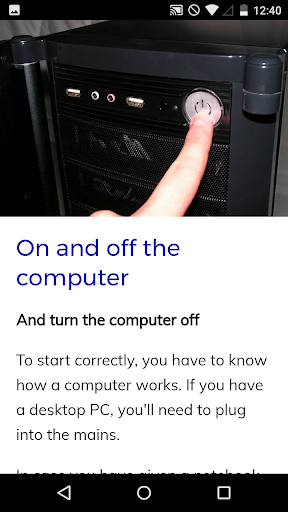 Computer Course - عکس برنامه موبایلی اندروید