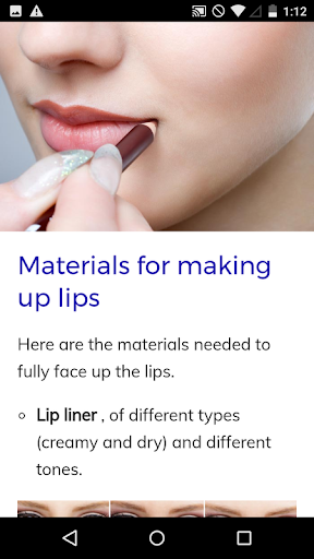 Make Up Course - Image screenshot of android app