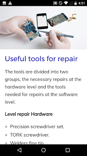 Cellular Repair Course - Image screenshot of android app