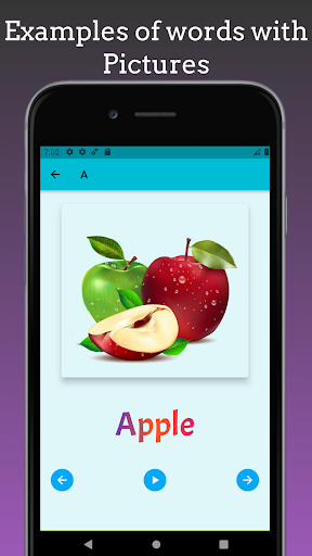 abc for kids learn alphabet - Image screenshot of android app