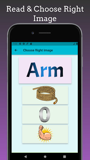 abc for kids learn alphabet - Image screenshot of android app