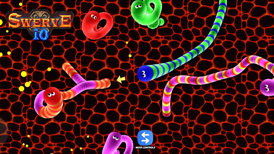 Swerve.io - Worm Games - عکس بازی موبایلی اندروید