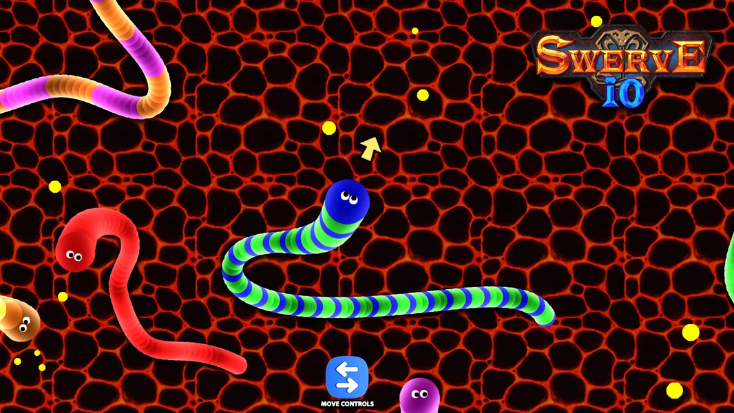 Swerve.io - Worm Games - Gameplay image of android game