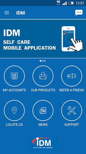 IDM - Image screenshot of android app