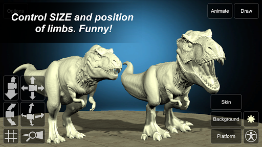 Dinosaur Mannequins - Image screenshot of android app