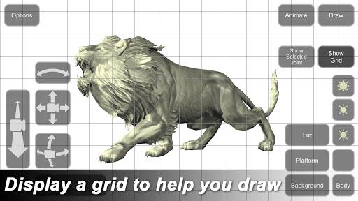 Lion Mannequin - Image screenshot of android app