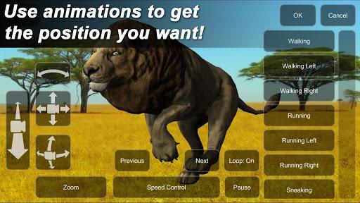 Lion Mannequin - Image screenshot of android app