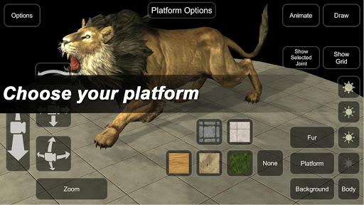 Lion Mannequin - Image screenshot of android app