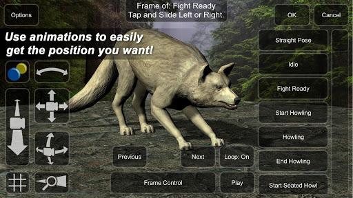Wolf Mannequin - Image screenshot of android app