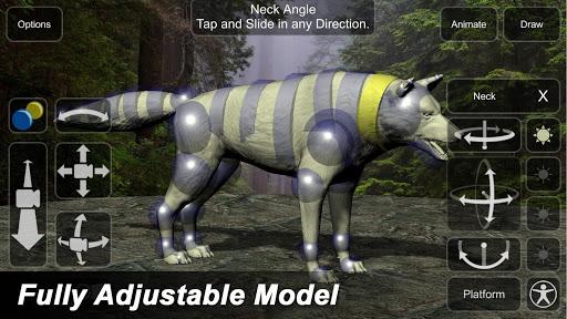 Wolf Mannequin - Image screenshot of android app
