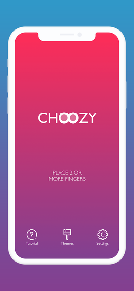 Choozy - Finger Chooser - Image screenshot of android app