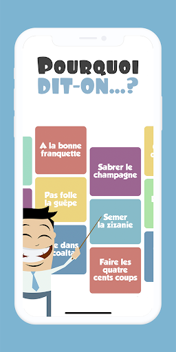 Pourquoi dit-on...? - Image screenshot of android app