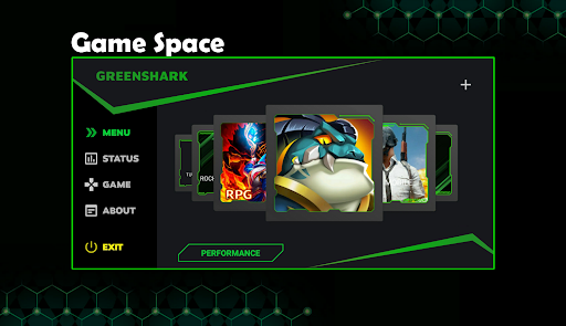 GreenShark Game Space - Image screenshot of android app