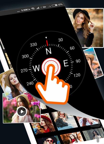 مخفی کردن عکس و فیلم _ گالری مخفی - عکس برنامه موبایلی اندروید