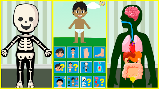 Body Parts for Kids - Gameplay image of android game