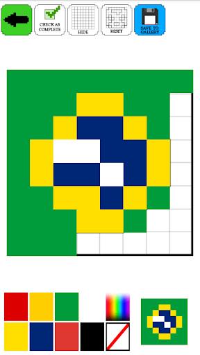 Coloring Pixels 8x8 - Image screenshot of android app