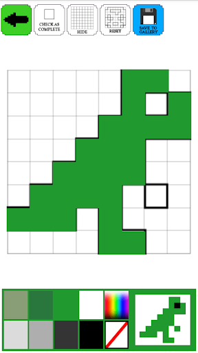 Coloring Pixels 8x8 - Image screenshot of android app