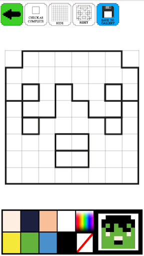 Coloring Pixels 8x8 - Image screenshot of android app
