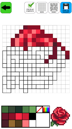 Coloring Pixels 16x16 - Image screenshot of android app