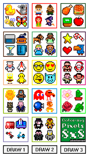 Coloring Pixels 16x16 - Image screenshot of android app