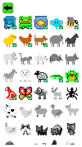 Coloring Pixels 16x16 - Image screenshot of android app