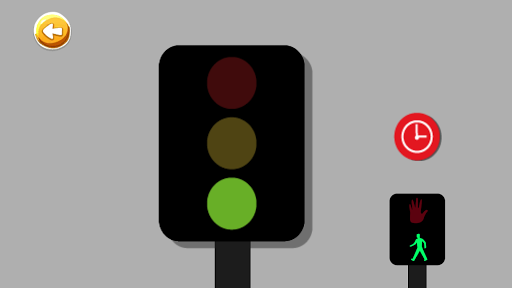 Traffic rules for children - Gameplay image of android game