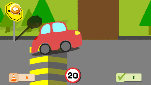 Traffic rules for children - Gameplay image of android game